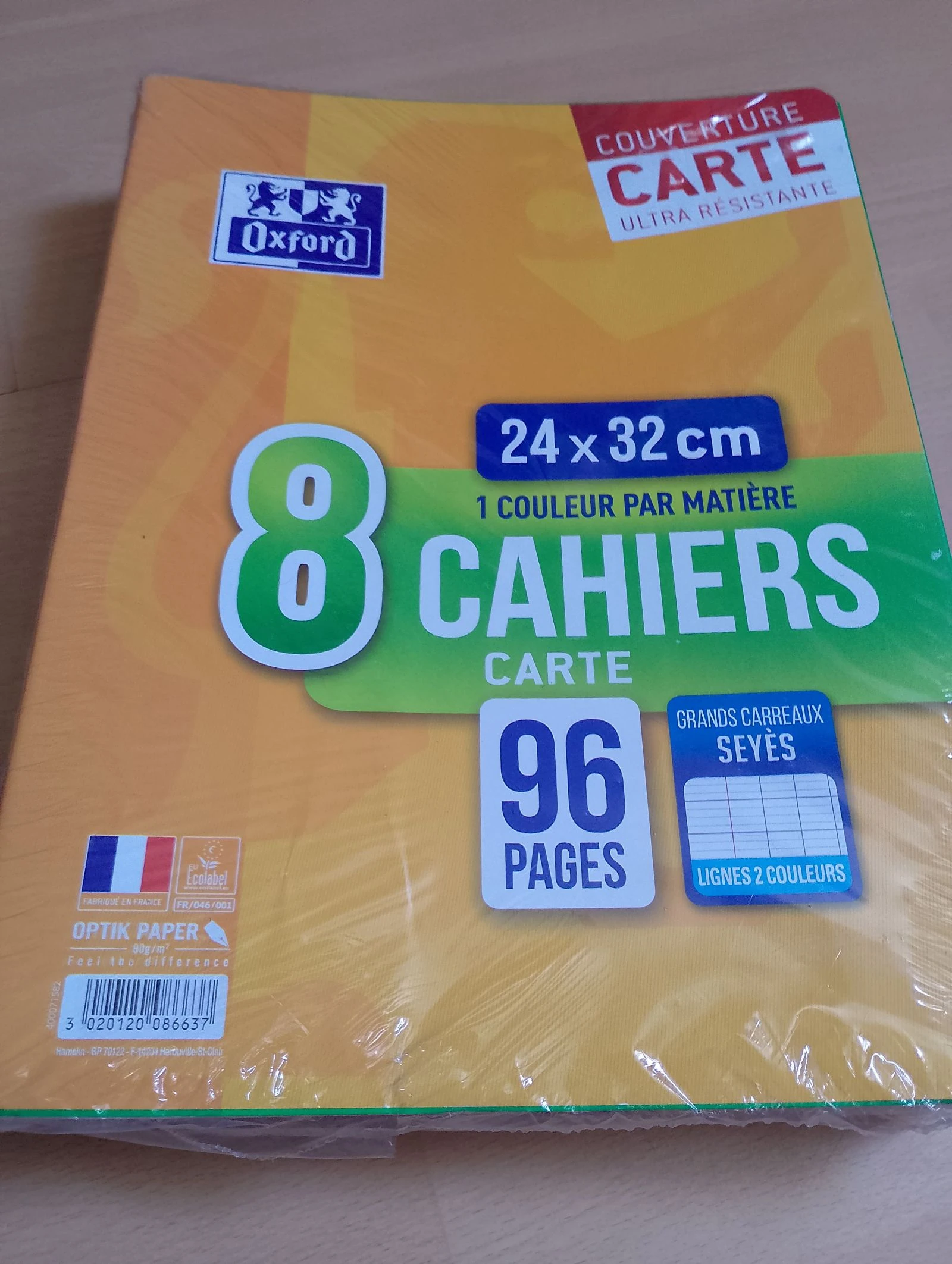 Set van 8 nieuwe Oxford-notitieboeken 24x32 cm nieuw – photo 2